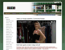 Tablet Screenshot of contmoda.ee
